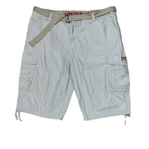 4/$25 Men’s UNIONBAY Beige Cargo Shorts Waist Size 48